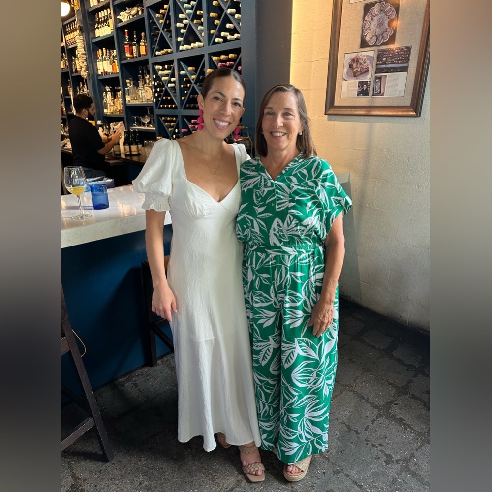 Short sleeve white midi dress with open back